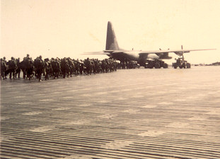 Marines loading in C123 Quang Tri